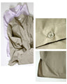 An overshirt that flaunts a great silhouette and falls to the back