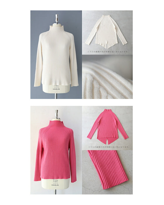 新定番着痩せニット RIBslimリブスリム