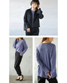 Addictively light and fluffy fleece long sleeve T-shirt