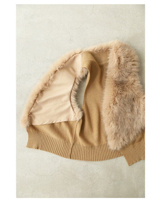 A fur vest for beginners that doesn't look flashy and looks neat