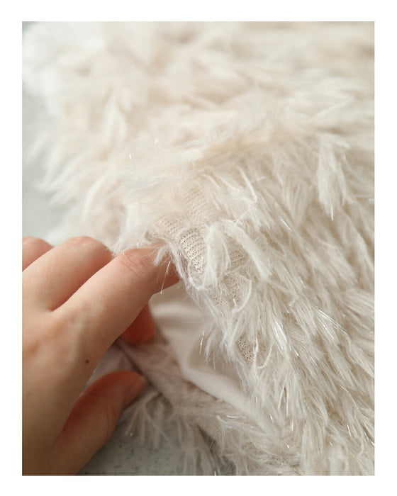 A sparkly and fluffy fringe skirt that will lift your spirits