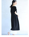 Comfortable yet elegant starry sky dress