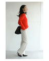No need for gloves - warm knitwear that keeps you warm all the way to the instep