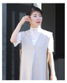 T-shirt graduation declaration Paisley lace inner top