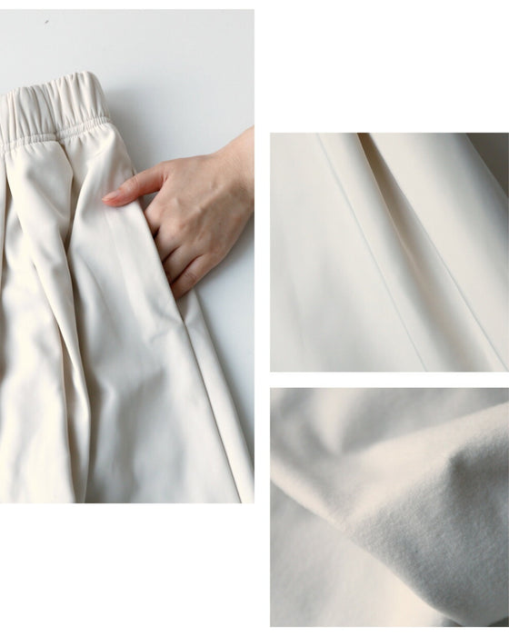 Water-repellent, brushed lining, warm and stain-resistant, ultra-warm flared skirt