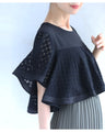 Shell lace top that hides your upper arms