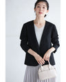 Thin version Impressed with the ease of movement Stretchable Collarless Jacket