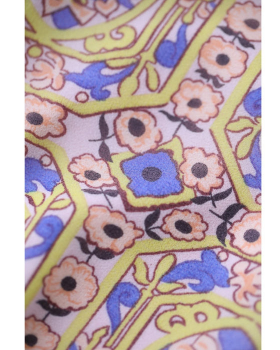 アールヌーヴォーな風が吹くプリーツワンピース