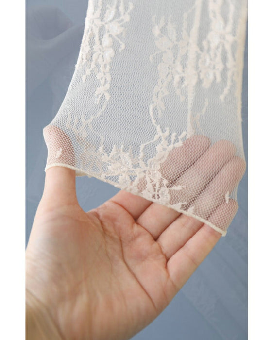 首元のシワをオシャレに隠せるインナーレース