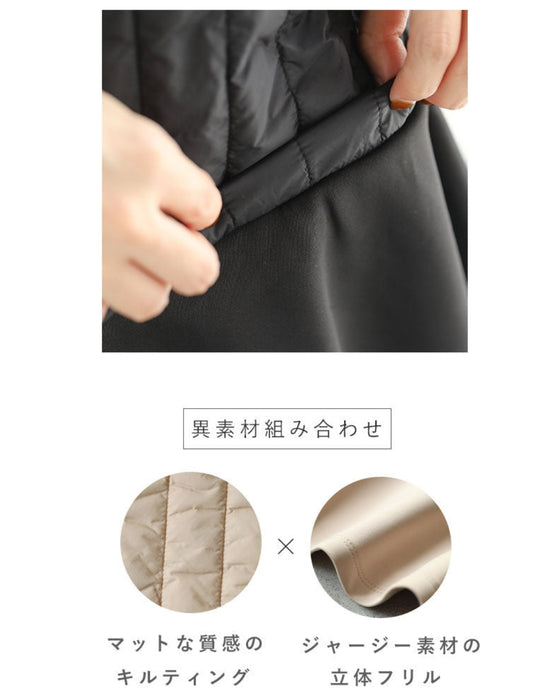 Cinderella vest that doesn't hide the cuteness of the knit