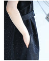 Comfortable yet elegant starry sky dress