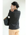 Carved Flower Super Stretch Long Sleeve Top