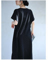 Comfortable yet elegant starry sky dress
