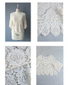 Cool layered crochet top