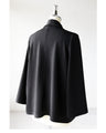 A beautiful stretch collarless jacket that won't tire you out