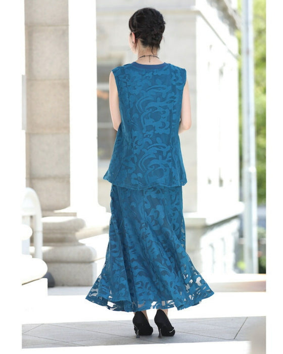 Arabesque pattern 2-piece set