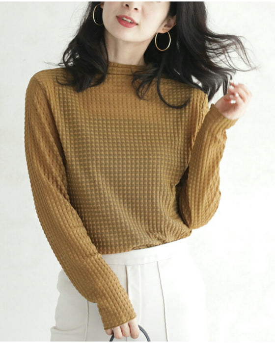 「重ね着の新しい可能性」 ぽこぽこインナー