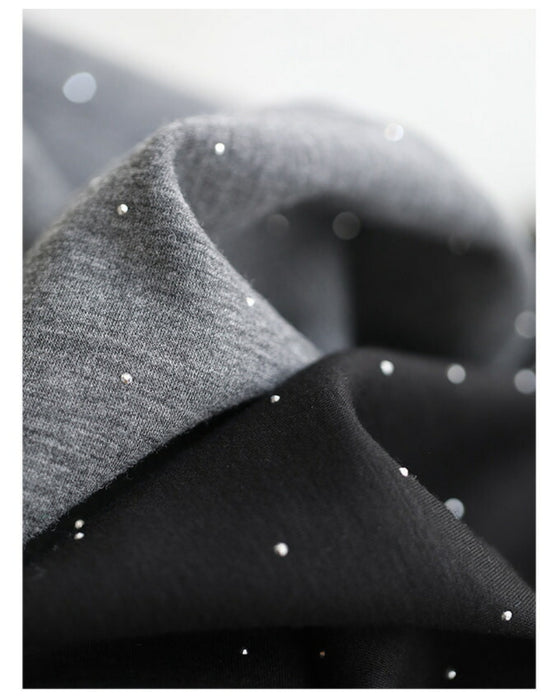 楽なのにきちんと見せ 星空ワンピース