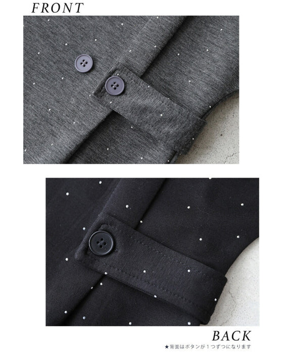 楽なのにきちんと見せ 星空ワンピース