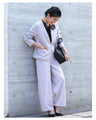 薄手ver 低身長さん対応 脚が長く見える 着回しパンツ