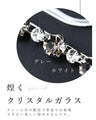 (シルバー)ドレスにもTシャツにも合う 3連煌めきネックレス