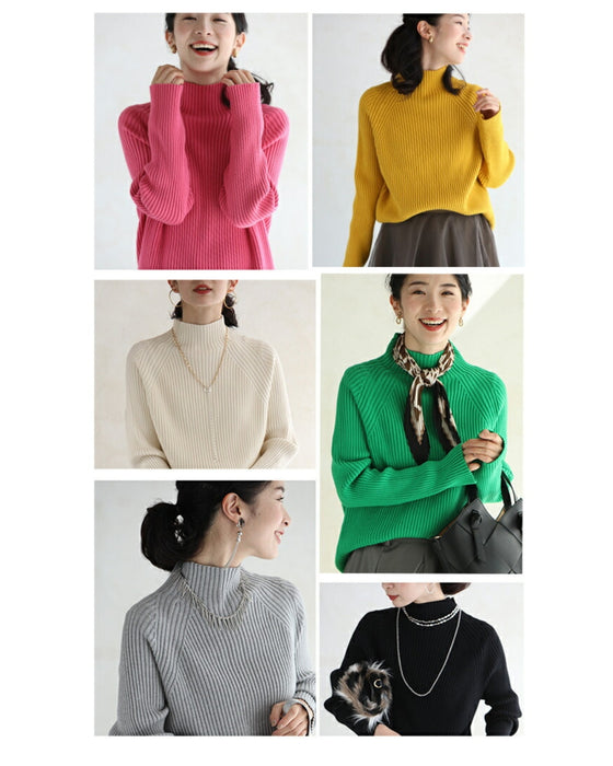 新定番着痩せニット RIBslimリブスリム