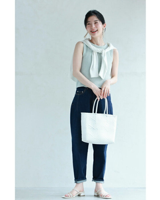 Summer knit short cut and sew top