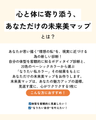 心と体に寄り添う、あなただけの未来美マップ（オンライン）