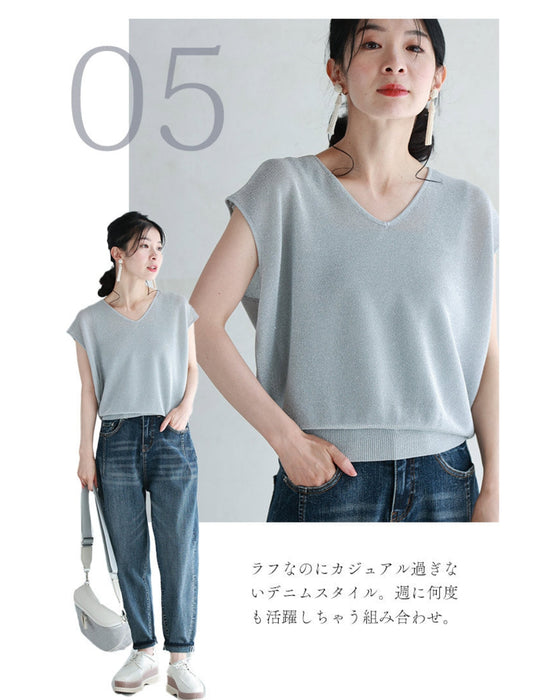 コーデが整う セミエレガントトップス