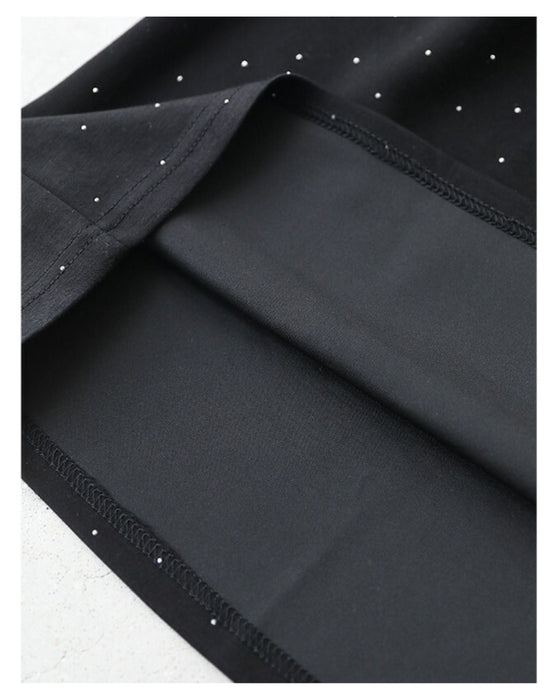 楽なのにきちんと見せ 星空ワンピース