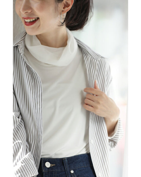 首ぴたッ苦手さん ふんわりネックインナー