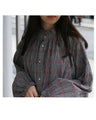 [SANPO LUSSO] Check shirt