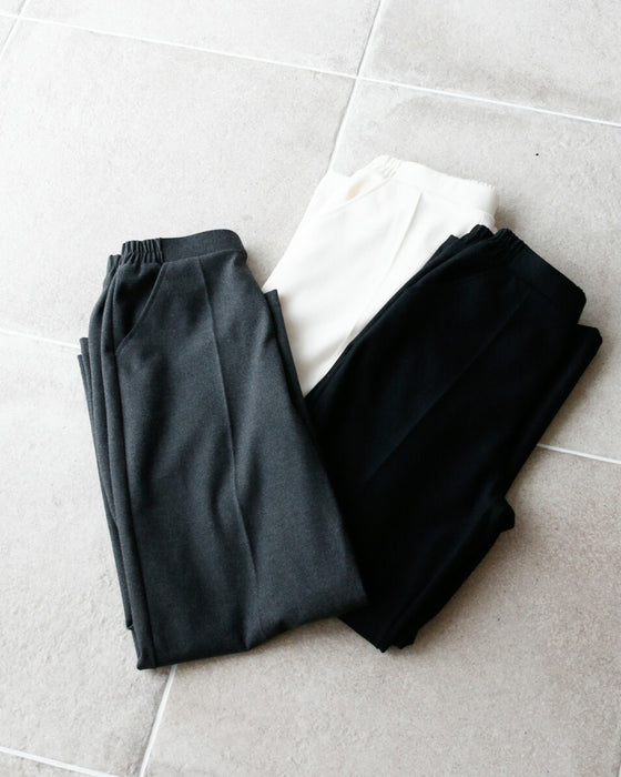 Many requests! Washable pants with vacuum center press
