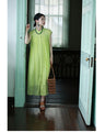 A gift from a hot country to help you get through the summer: a smooth Indian cotton dress