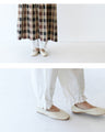 〈SからLL対応〉刺繍とレースの甘い関係パンツ
