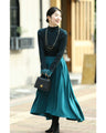 Optical illusion shadow line knit