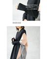 A cocoon knit dress that hides your figure and looks stylish in seconds