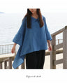Elegant top with ciel buttons