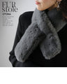 Addictive texture. Fur stole