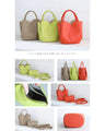 Blooming Tulip Bag with Pouch and Strap