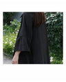 Elegant top with ciel buttons