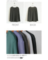 Addictively light and fluffy fleece long sleeve T-shirt