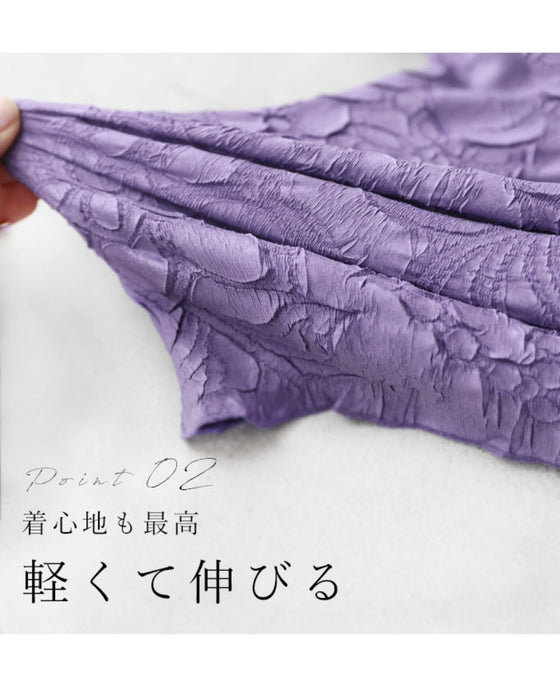 彫刻花トップス