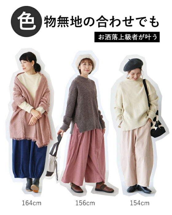 (全2色)もっちりなのに華奢見えトップス