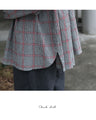 [SANPO LUSSO] Check shirt