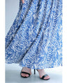 (Petticoat included) A cool and refreshing long skirt with an animal print