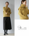 A new style of knitwear: knit top with snood