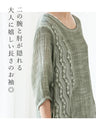 Cool to wear dyed sheer wave lace