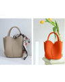 Blooming Tulip Bag with Pouch and Strap