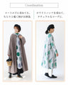 首元暖か北欧ワンピース